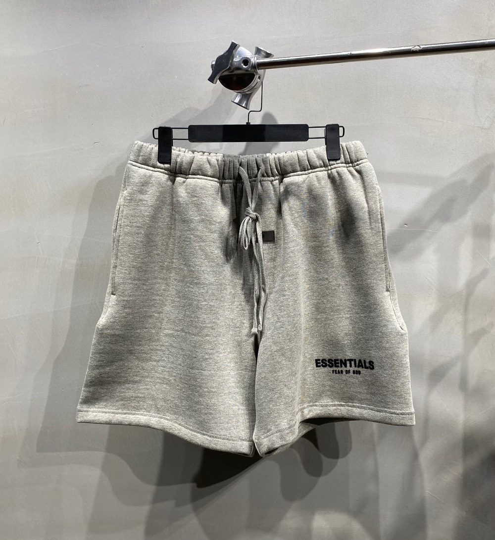 Grey Oatmeal Essesntial Shorts